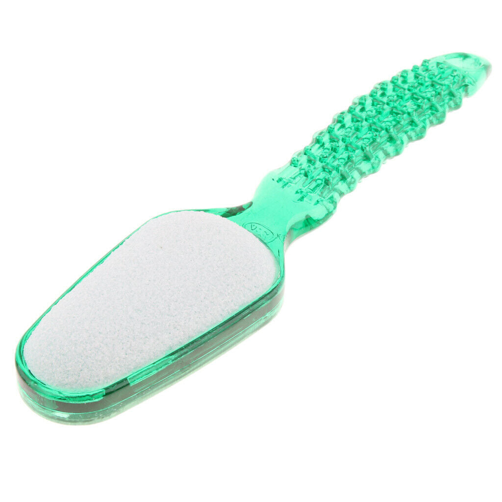 2Pcs Foot Rasp Callus Remover Grinder Tools Foot Scrubber Orange+Green