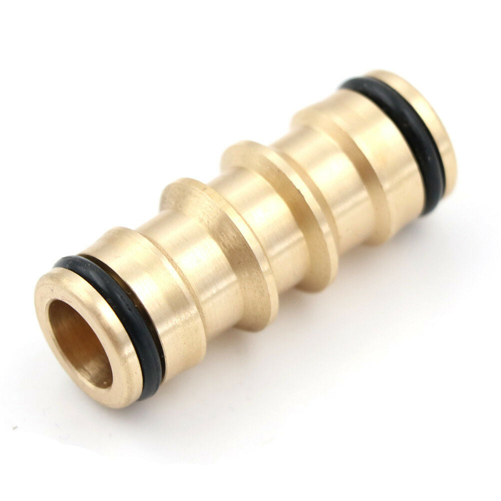 Brass Quick Hose Pipe Joint Connector Male to Male 1/2" Garden Pipe Extens.l8