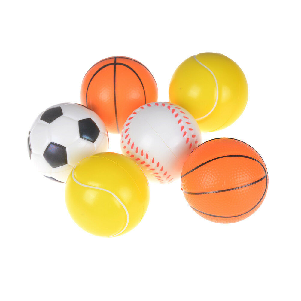 10cm Stress Sport Ball Sponge Ball Foam Ball Basketball Football Soccer、Baseb Kt