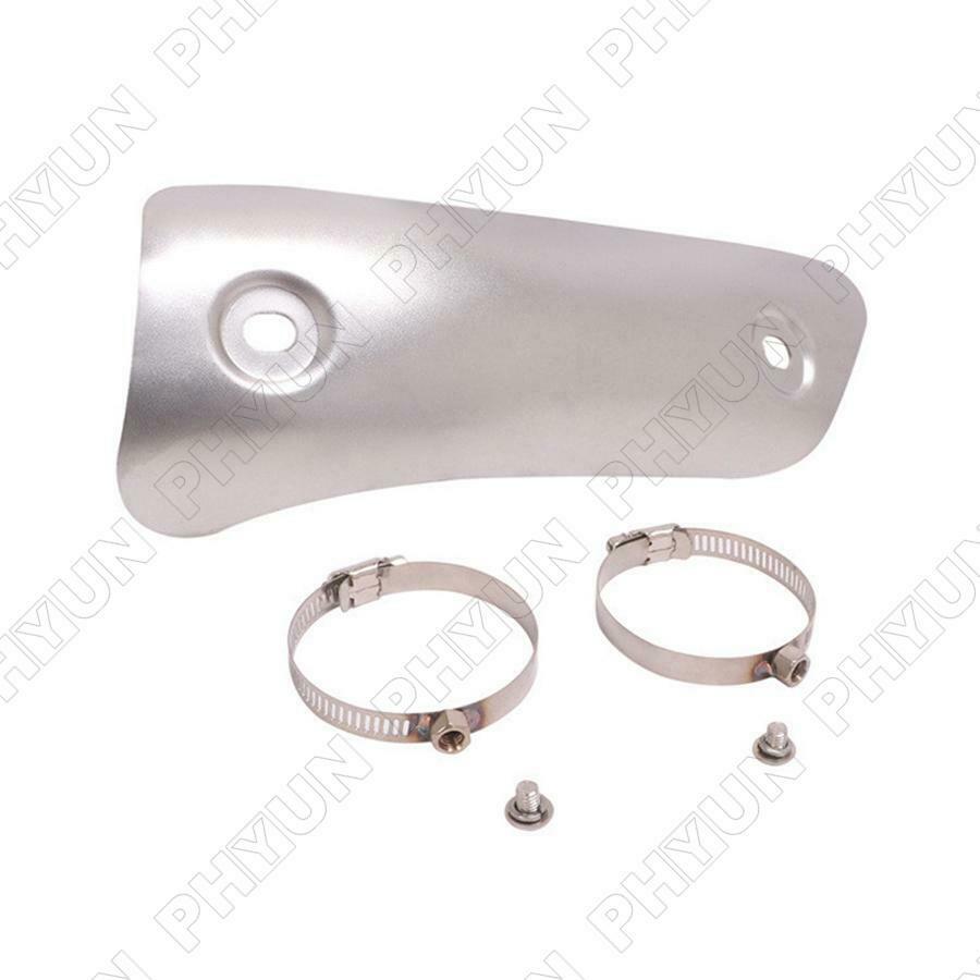 Universal Motorcycles Exhaust Link Pipe Heat Shield Cover Insulation Protection