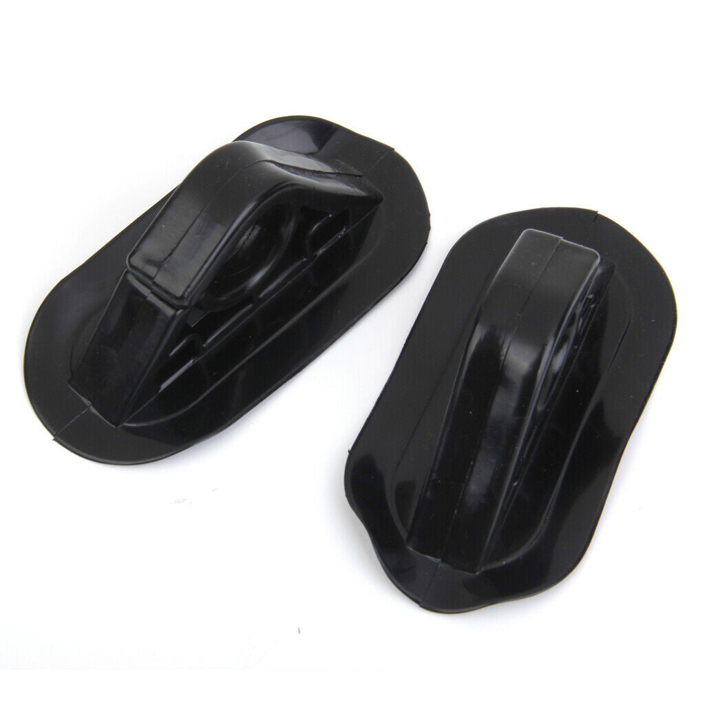 MagiDeal Oar Paddle Holder Hook Buckle for Boat Kayak Rubber Dinghy Black