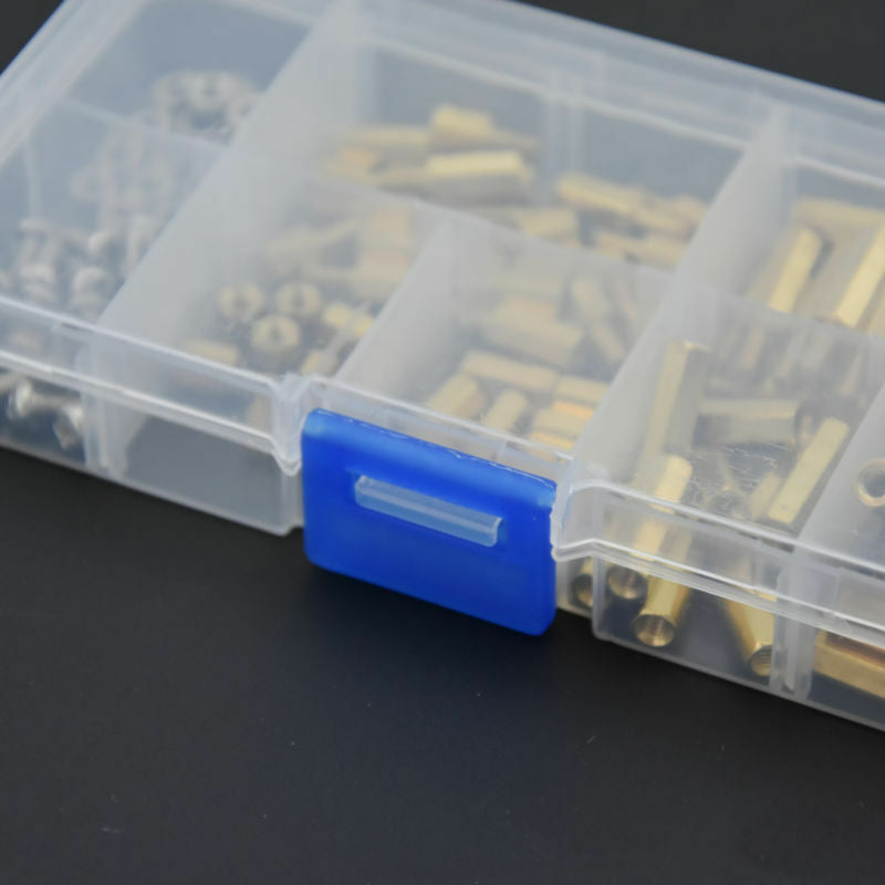 120Pcs M3 Male-Female Brass Hex Column Standoff Support Spacer Kit For PCB Board
