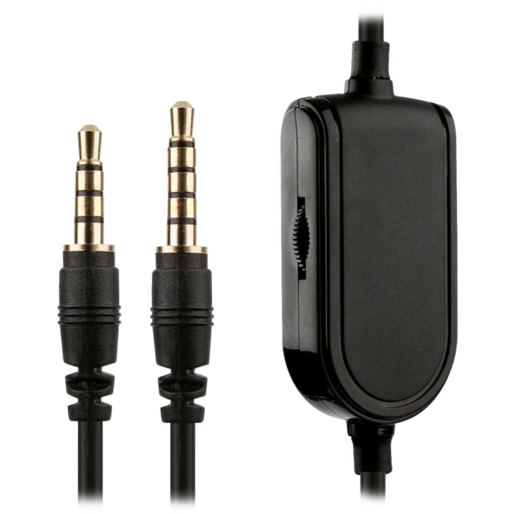 Gaming Cable w Mute for Logitech G433 G223 G633 Headset Xbox PS4 993 001070 Chat