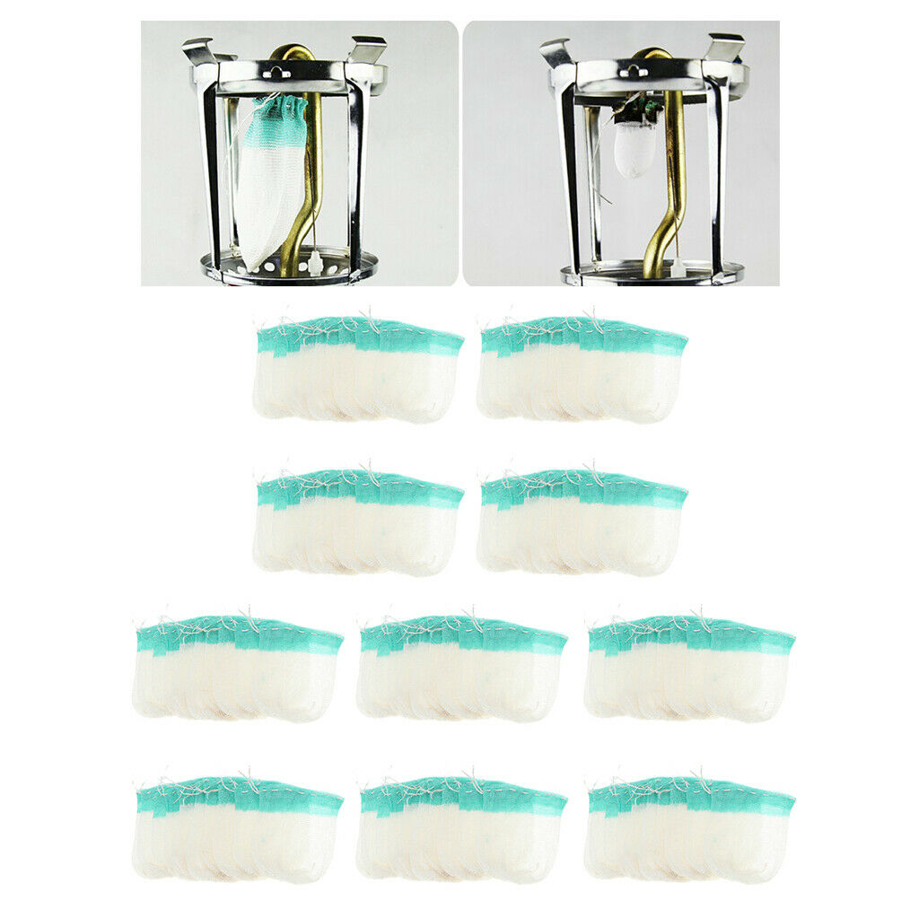 100pcs Outdoor Camping U-shape Gas Lamp Light Lantern Mantles Kerosene Lamp