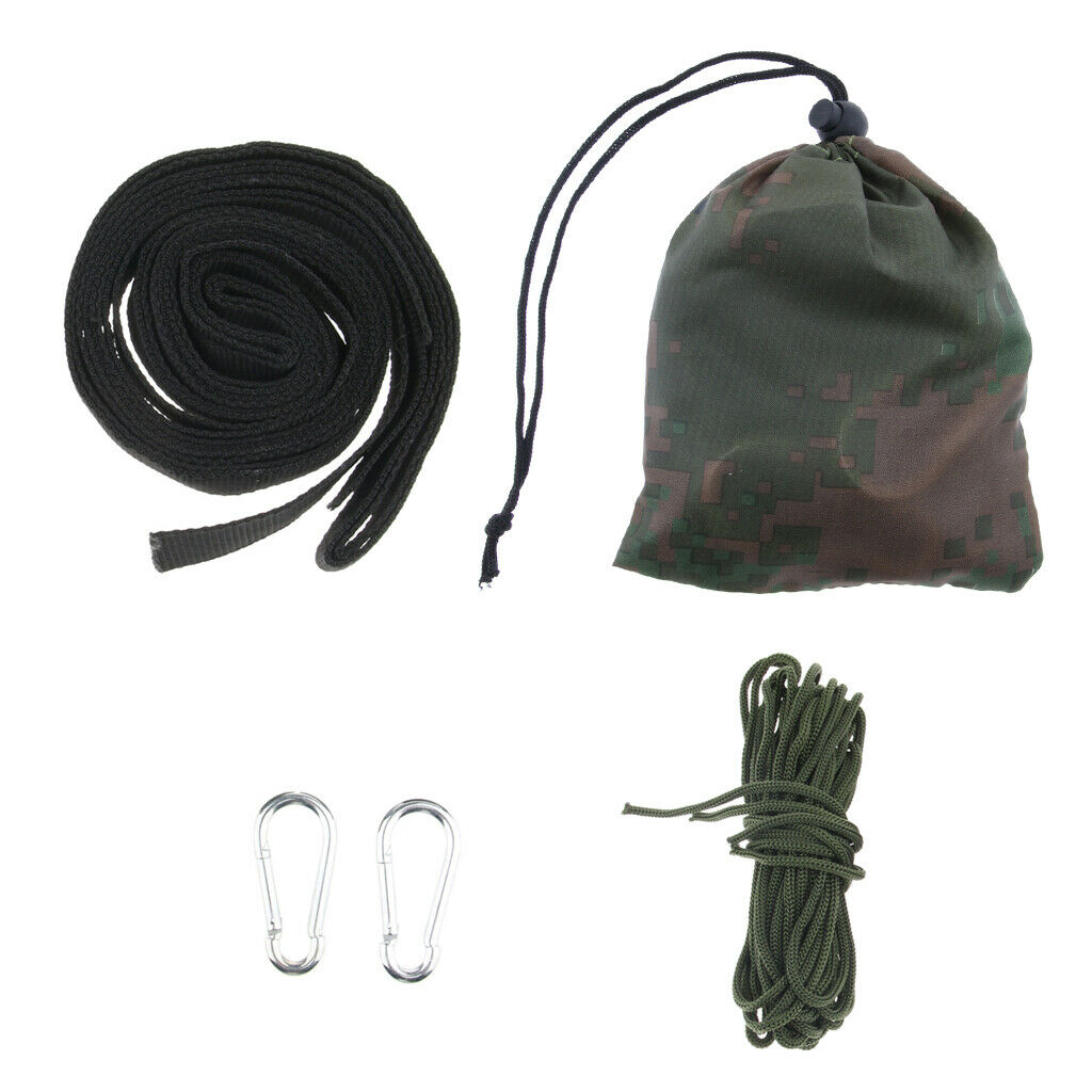 Prettyia   Tree   Swing   Straps   Kit   Hammock   Hanging   Belt   Ropes   with