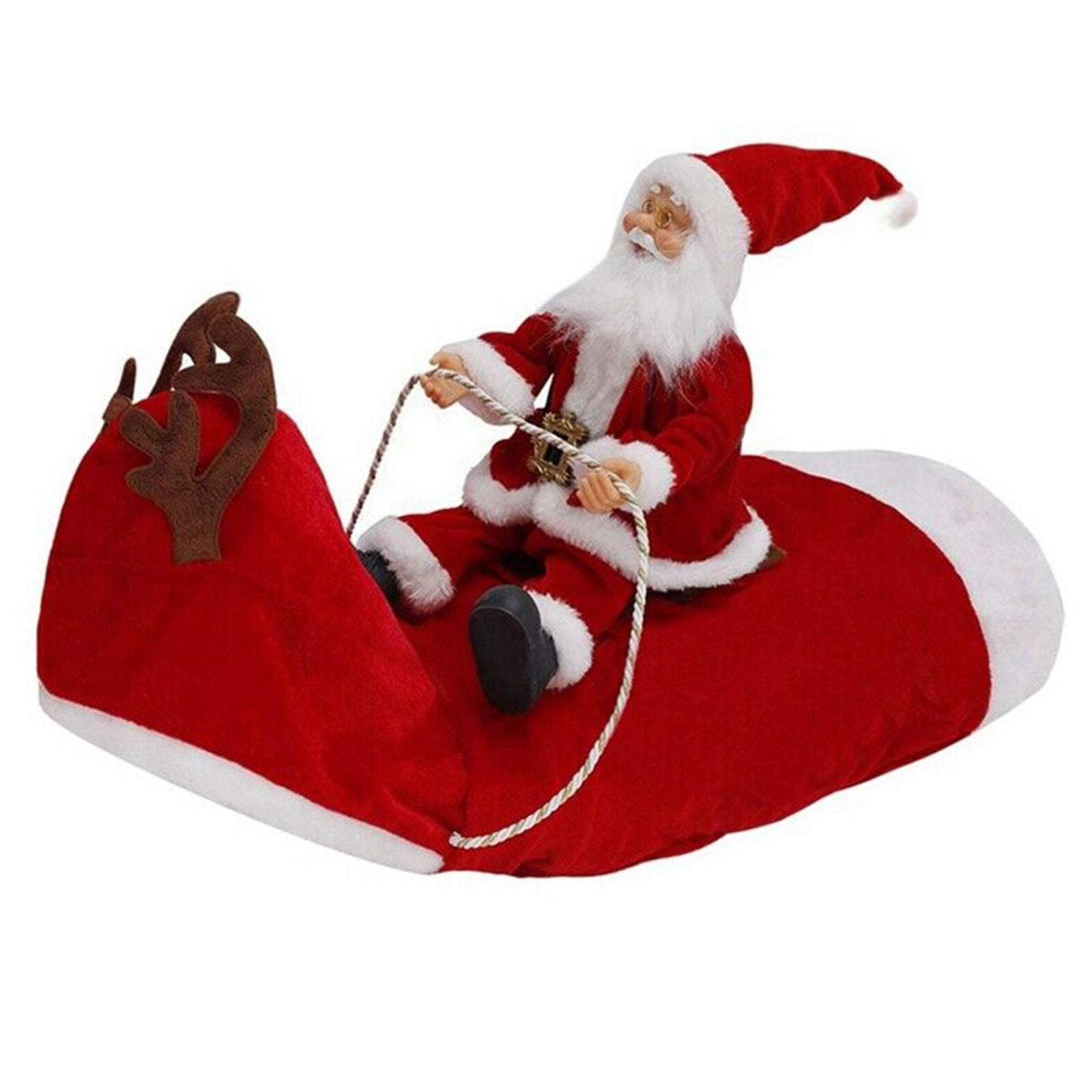Christmas Santa Claus Pet Dog Fancy Dress Jacket Coat Costume Outfit Clothes XXL