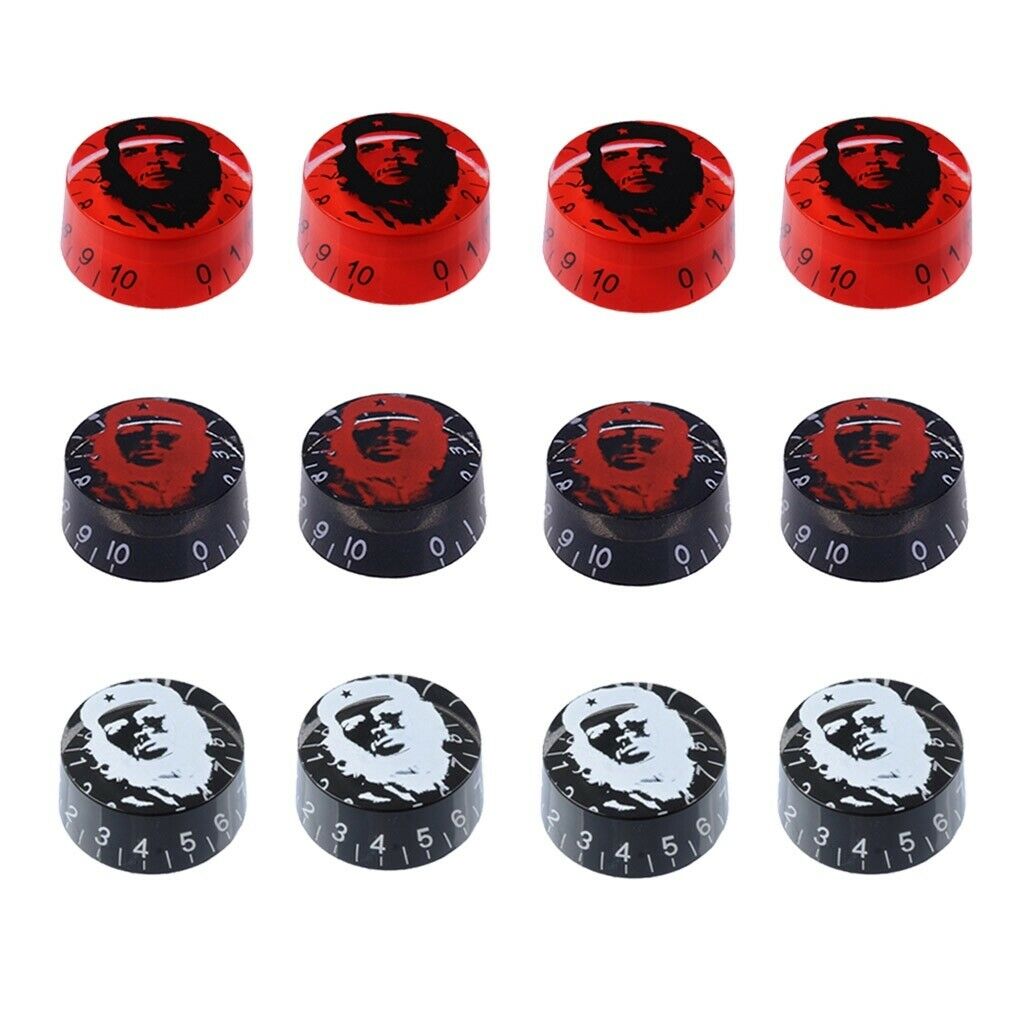 4 Pcs Electric Guitar Volume Knob Control Knobs Potentiometer   Knob A