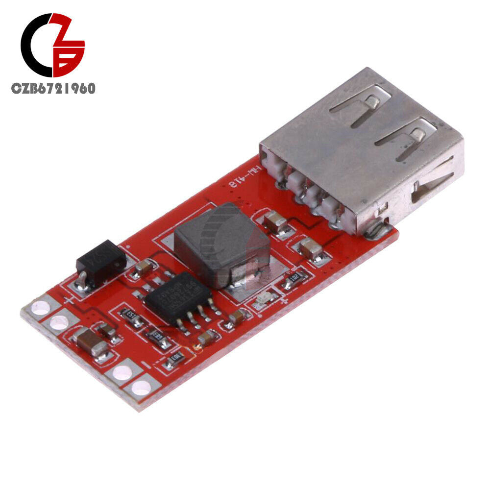 5Pcs Step Down Buck Power Supply DC 12V/24V to 5V 3A For Car USB Charger Module