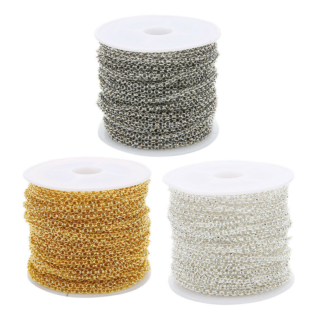30yds Jewelry Making Necklace Bracelet Extender Chain