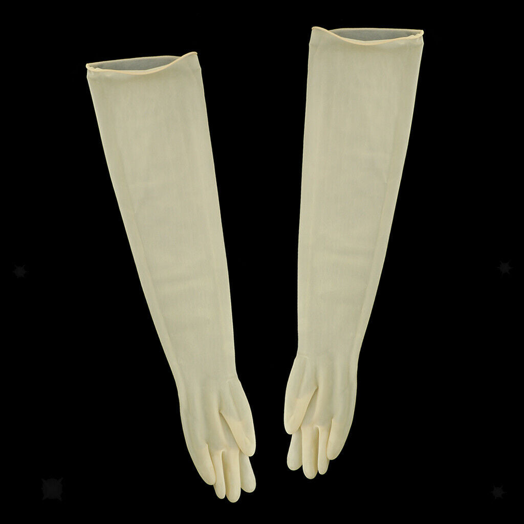 75cm Chemical Houseware Gardening Fishing Kitchen Work Safety Rubber Gloves