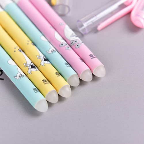 3pcs/lot 0.38mm Erasable Gel Pens Blue Gel-ink Pens Office School Supplies Gift