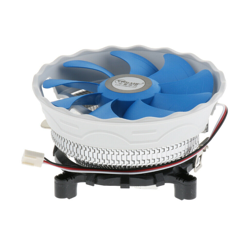 Aluminum 12cm CPU Cooler With Cooling Fan Radiator Heatsink For Intel 775