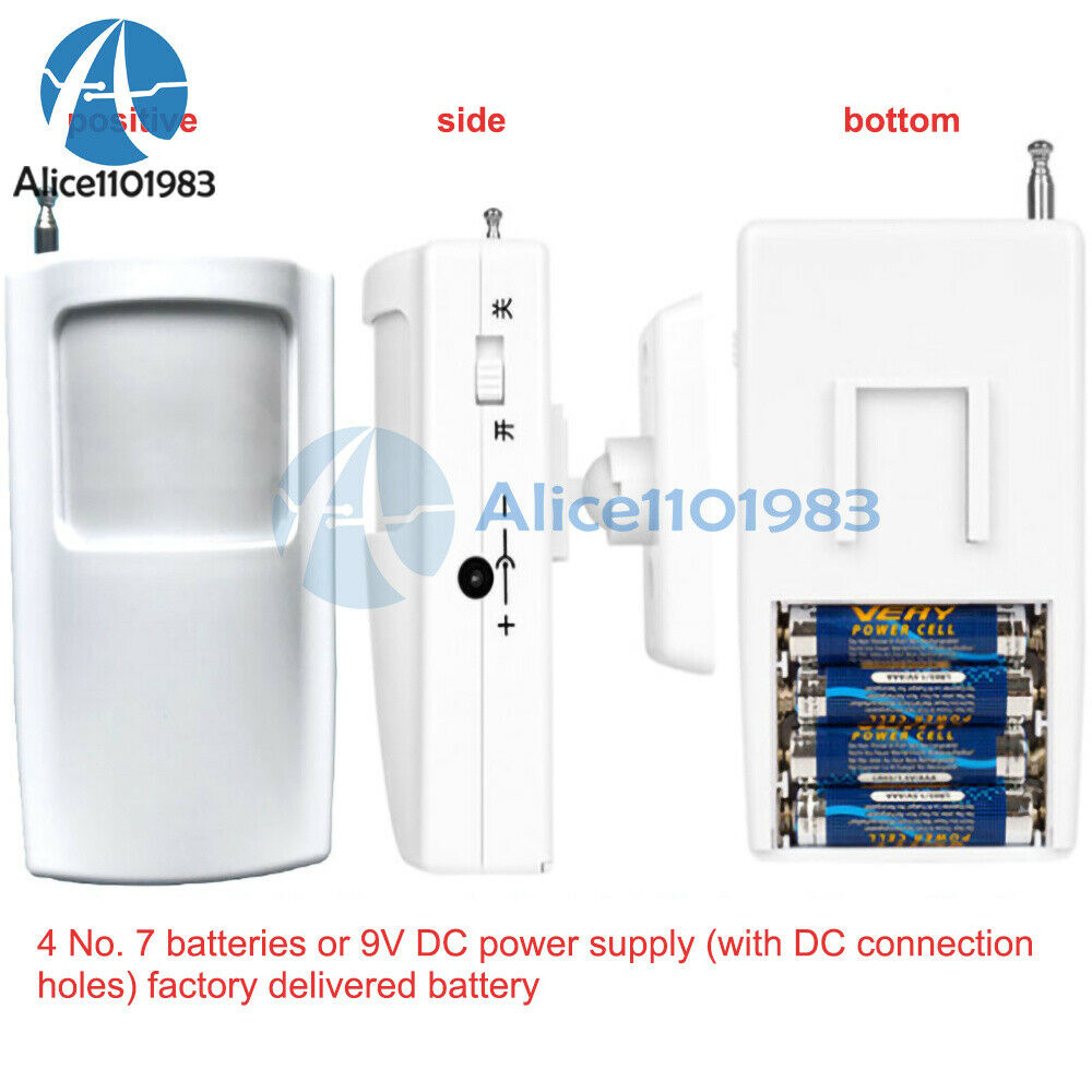 DC5V-48V Wireless Human Body Infrared Sensor Receiving Transmitting Separation