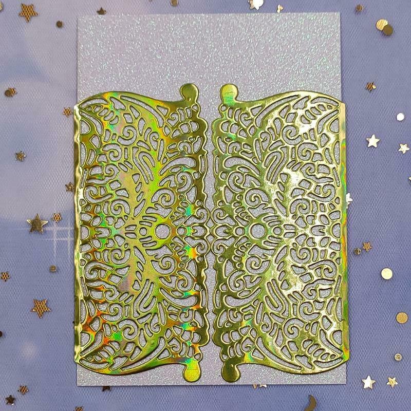Greeting Card Cover Border Die-Cuts Stencils for DIY Scrapbooking Carbon Steel