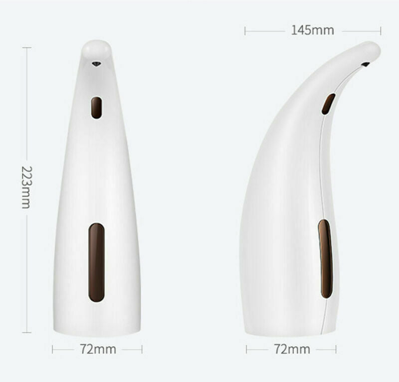 300ML Automatic Soap Dispenser ABS Touchless Handsfree IR Sensor Liquid Home