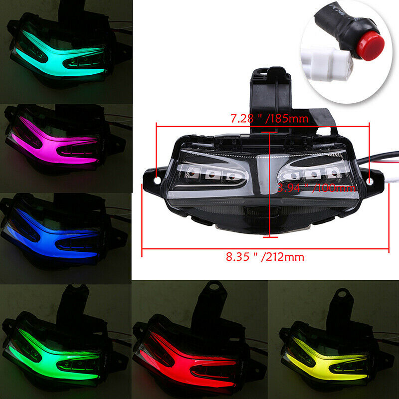 Motorcycle Rear Brake Integrates Tail Light For Yamaha NVX155 125 AEROX155