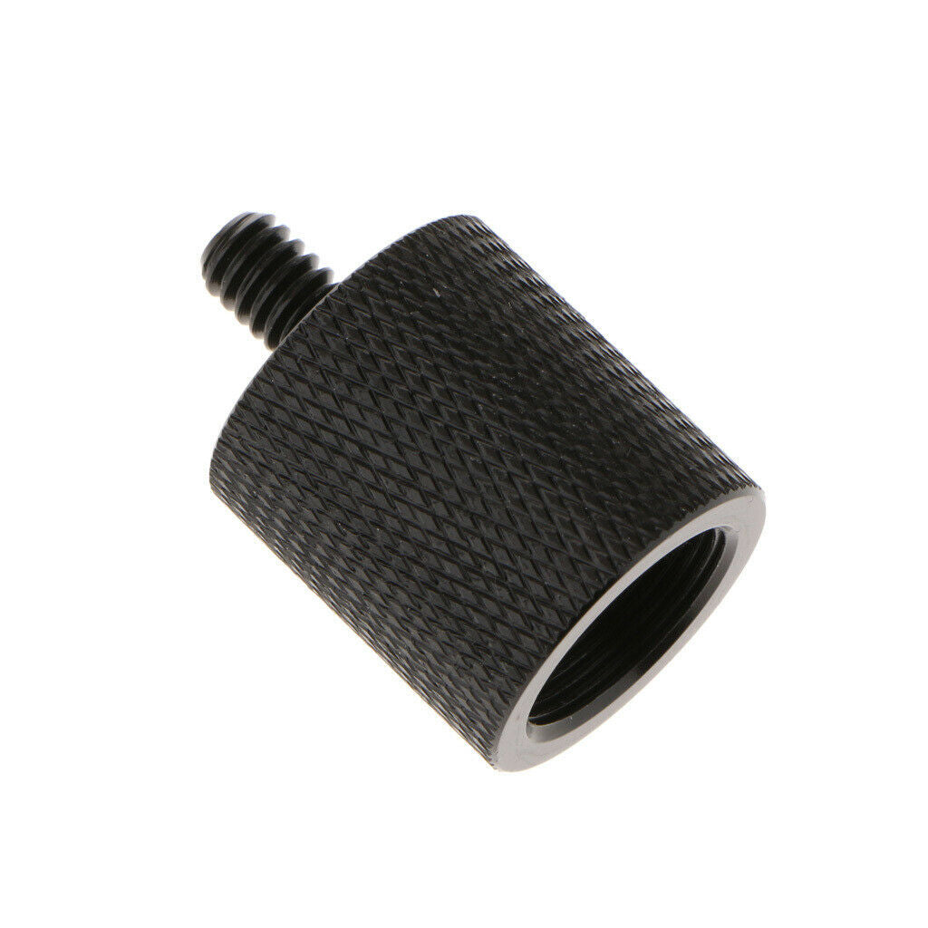 2X 1/4-inch Male to 5/8-inch Female Screw for Camera Stud Mic Stand Adapter