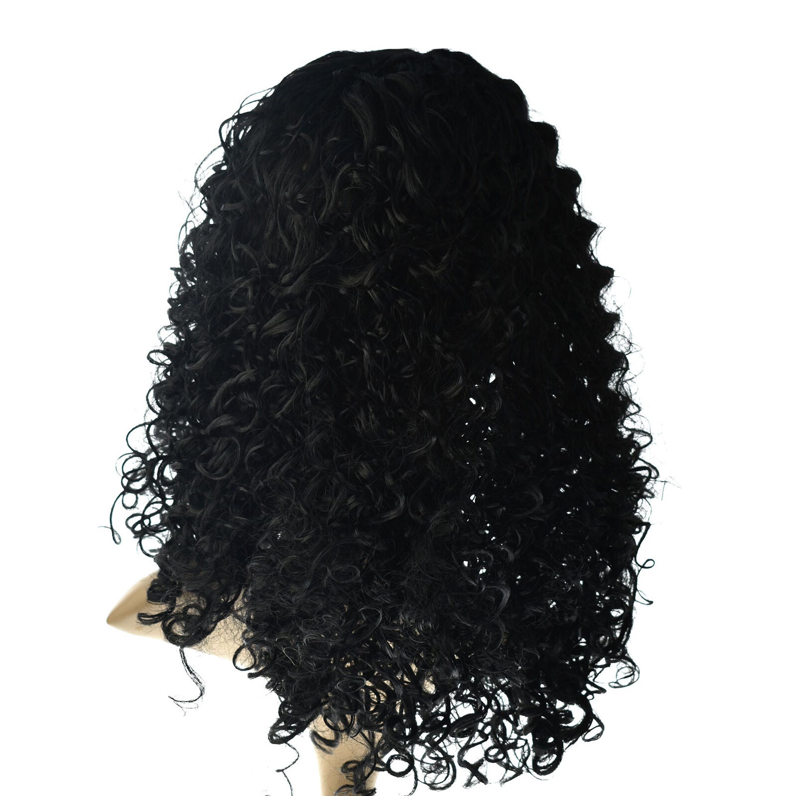 14''Short Curly Bob Wigs Brazilian Virgin Human Hair Lace Wigs Kinky Curly Hair