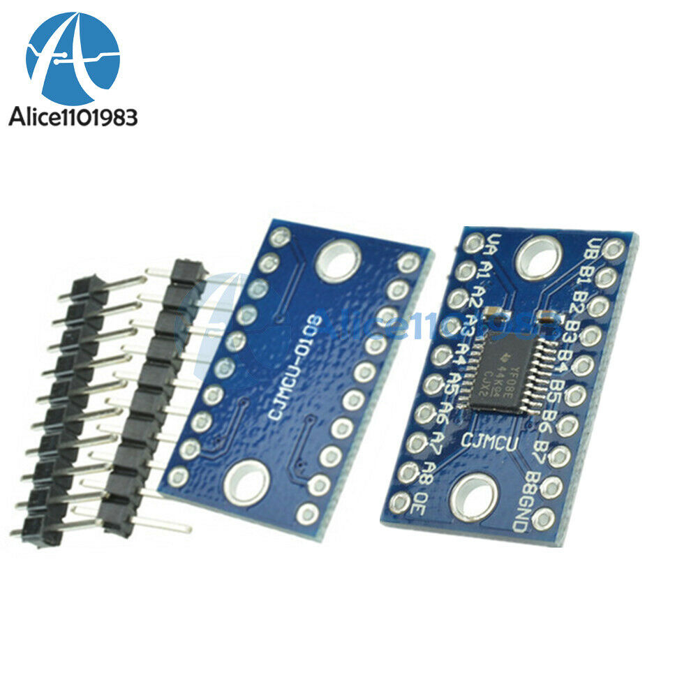 8-Channel Logic Level Bi-directional Converter Module TXS0108E TXB0108 Arduino