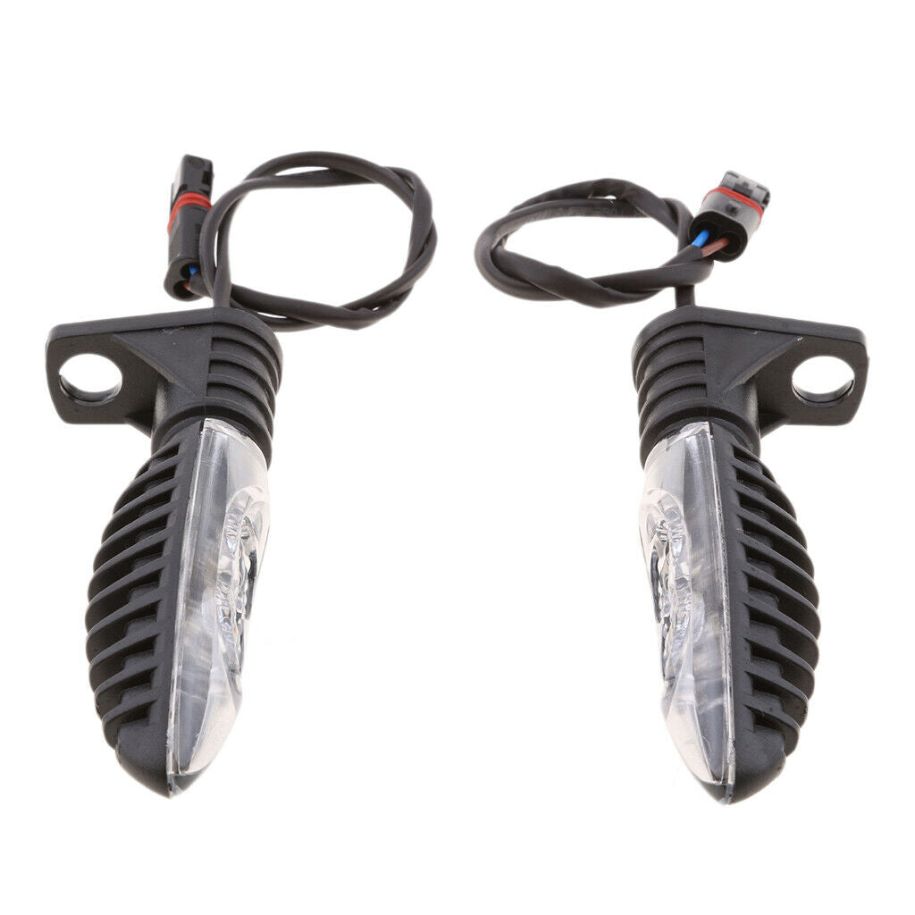 Pair Turn Signal LED Light Amber Lamp for BMW R1200 F800 F650GS F700GS