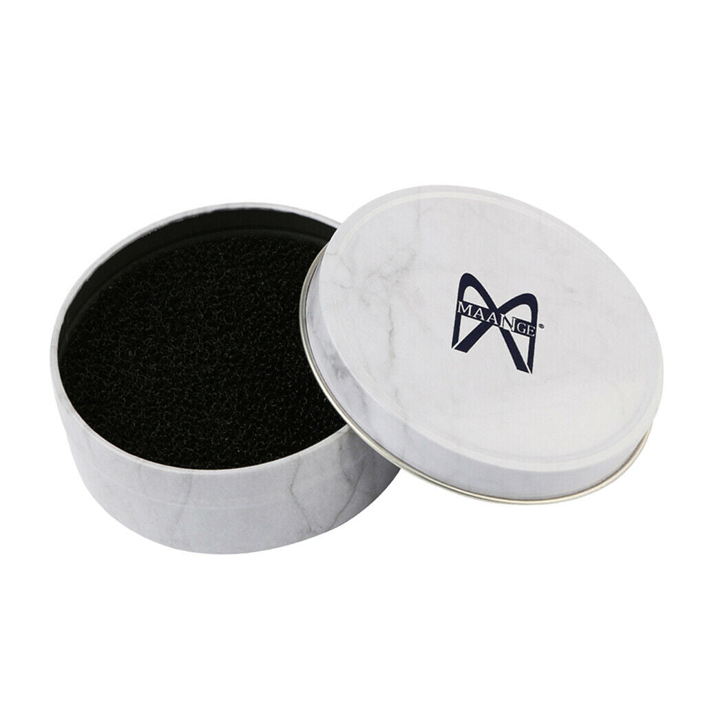 Makeup Brush Color Cleaner Sponge Remover Make up Brushes Cleaning Mat Box White
