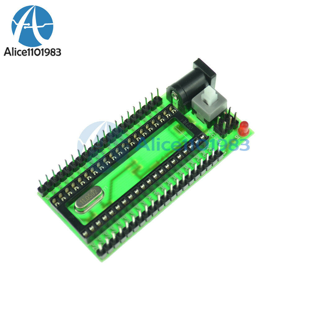 51 MCU minimum system board STC89C52 AT89S52 development board learning board