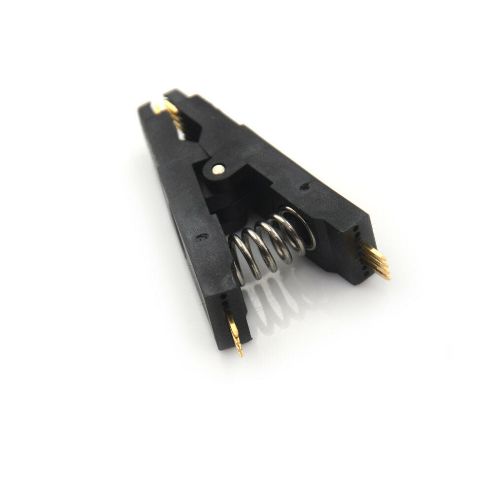 Black Programmer Testing Clip SOP8 Pin SOIC8 DIP8 IC Test Clam.l8