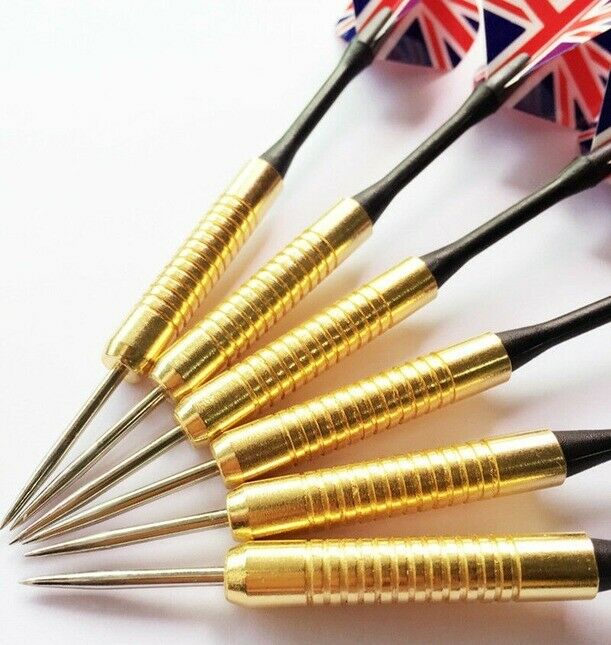 6pcs Darts Steel Needle Tip Darts Nice National Flag Flights In Door Games sales