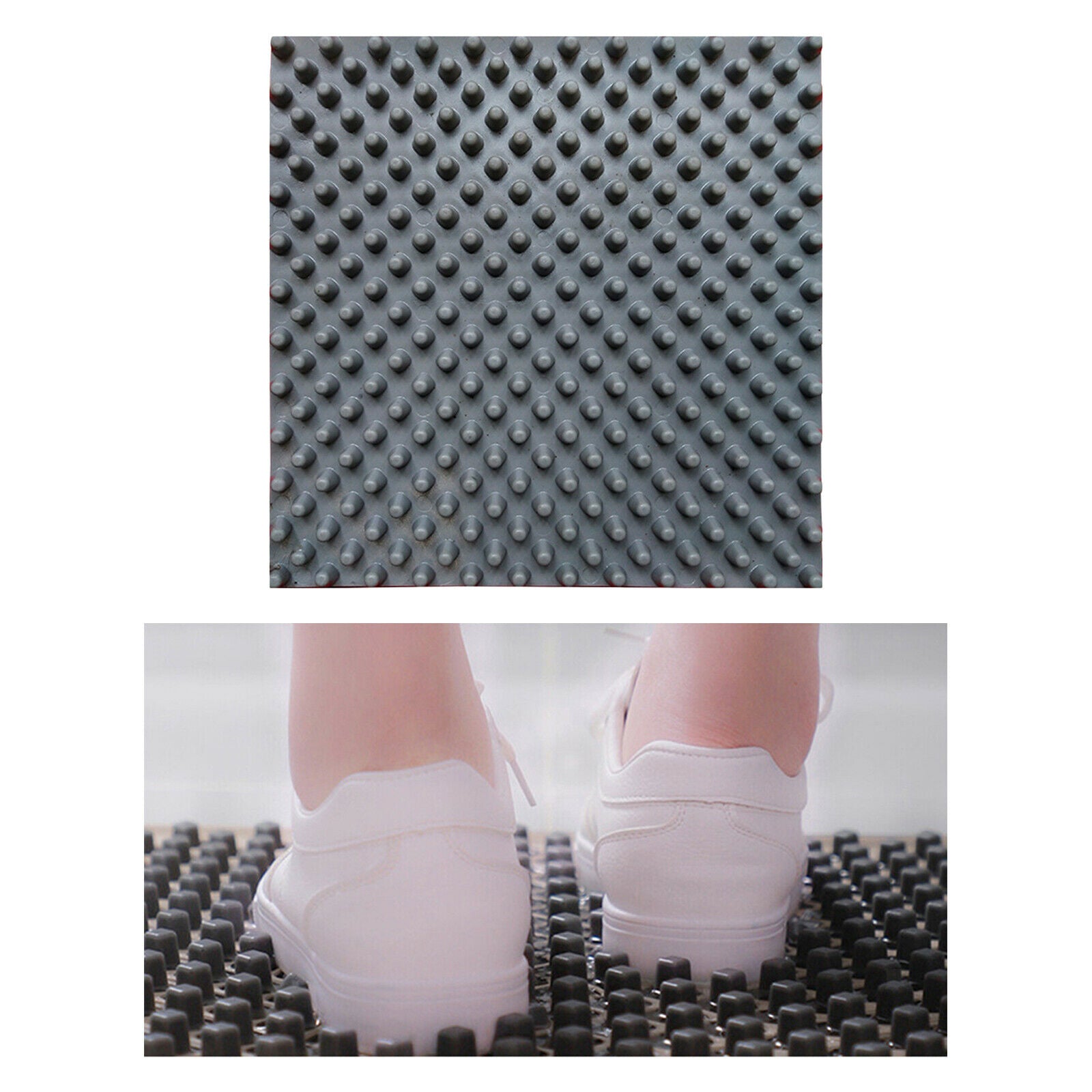 Disinfecting Mat Sanitizing Footbath Doormat Square 16x16in Easy to Clean