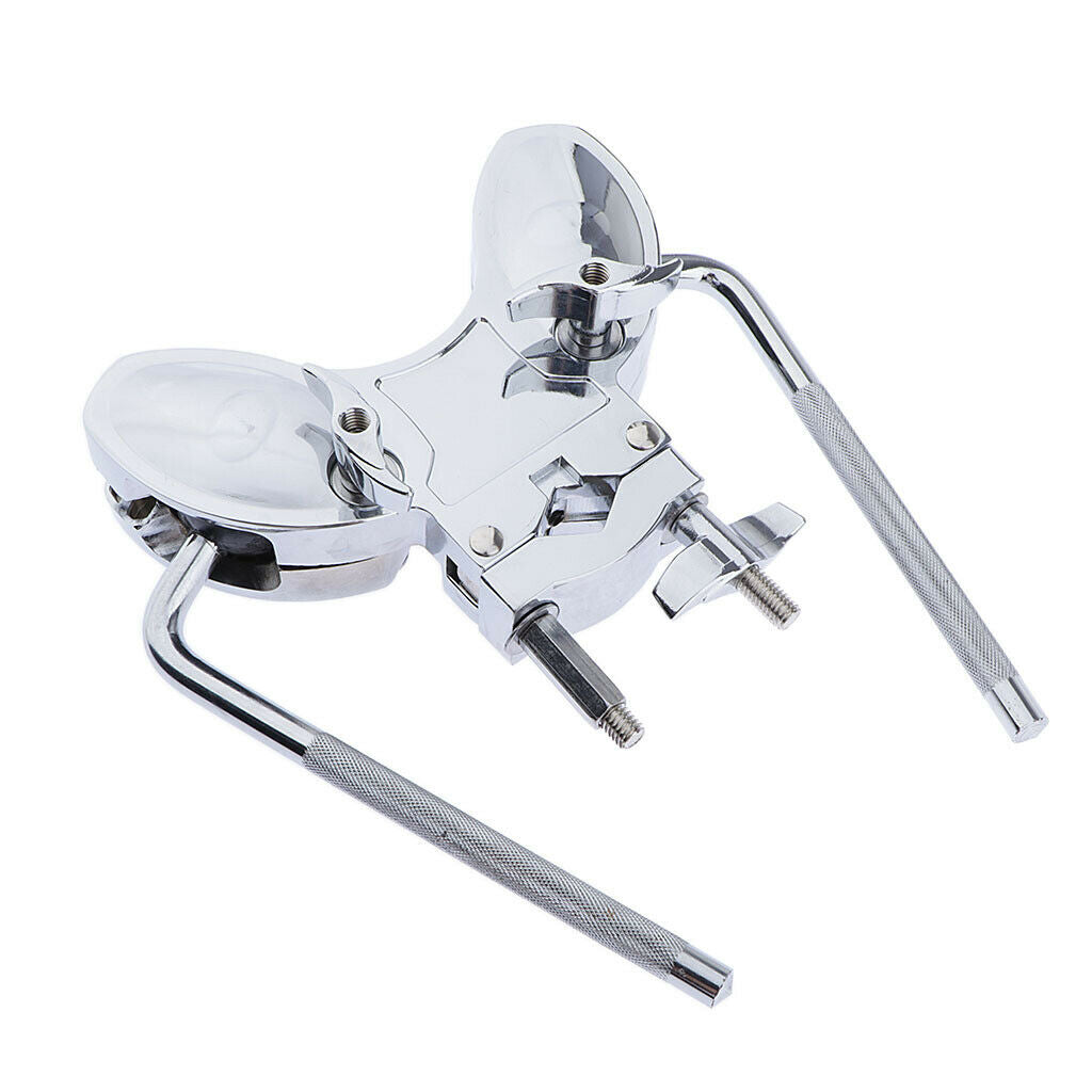 Double tom holder stand Double tom holder for bass drum set spare part