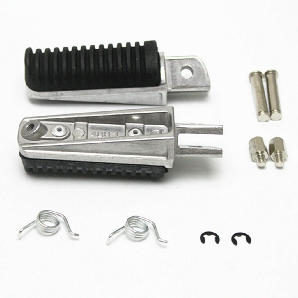 2 Pieces Footrest Foot Pegs for Yamaha YZF 600 R6S 2006 MT03 2006-2009