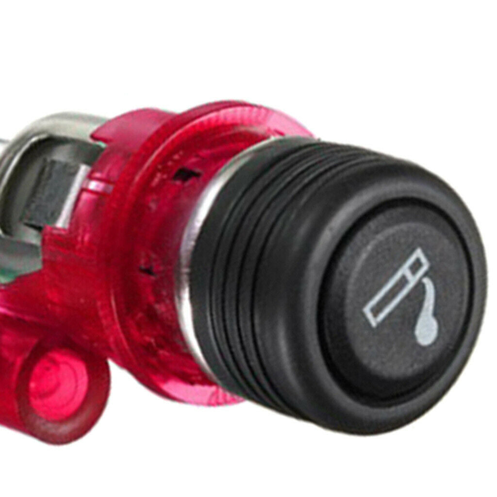 12V Motorcycle Cigarette Lighter Car Replacement Cigar Male Socket Plug , Easy