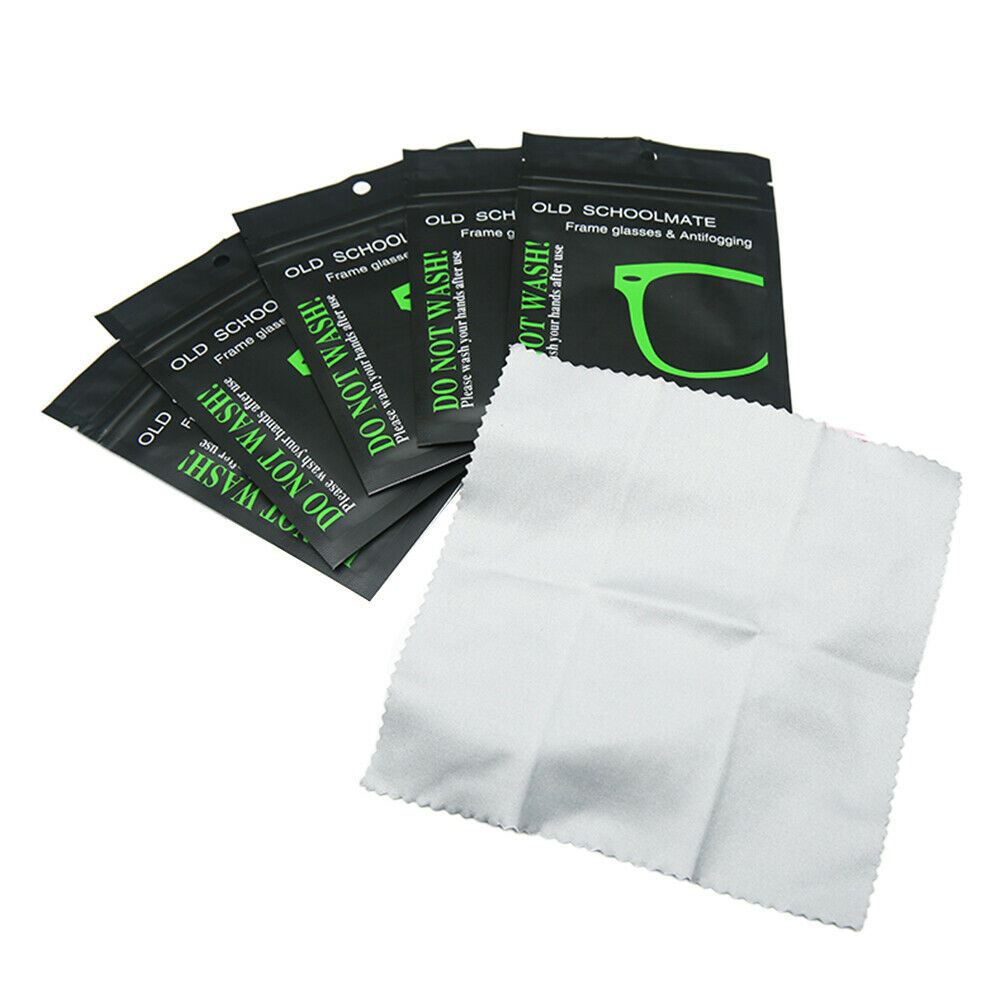 5Pcs/Lot Reusable Anti Fog Wipe Cloth For Glasses Swimming Window Glass Cloth