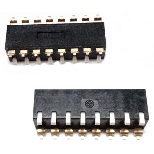 [10pcs] A6SR-8104 DIP Switch 8 Position SMD