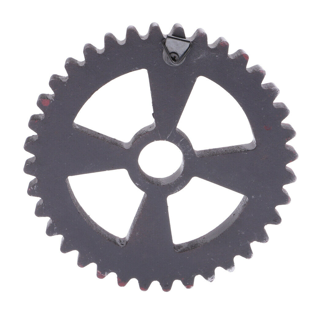 Pack 2 Retro Wooden Steampunk Gear Home Bar Craft Wall Decor
