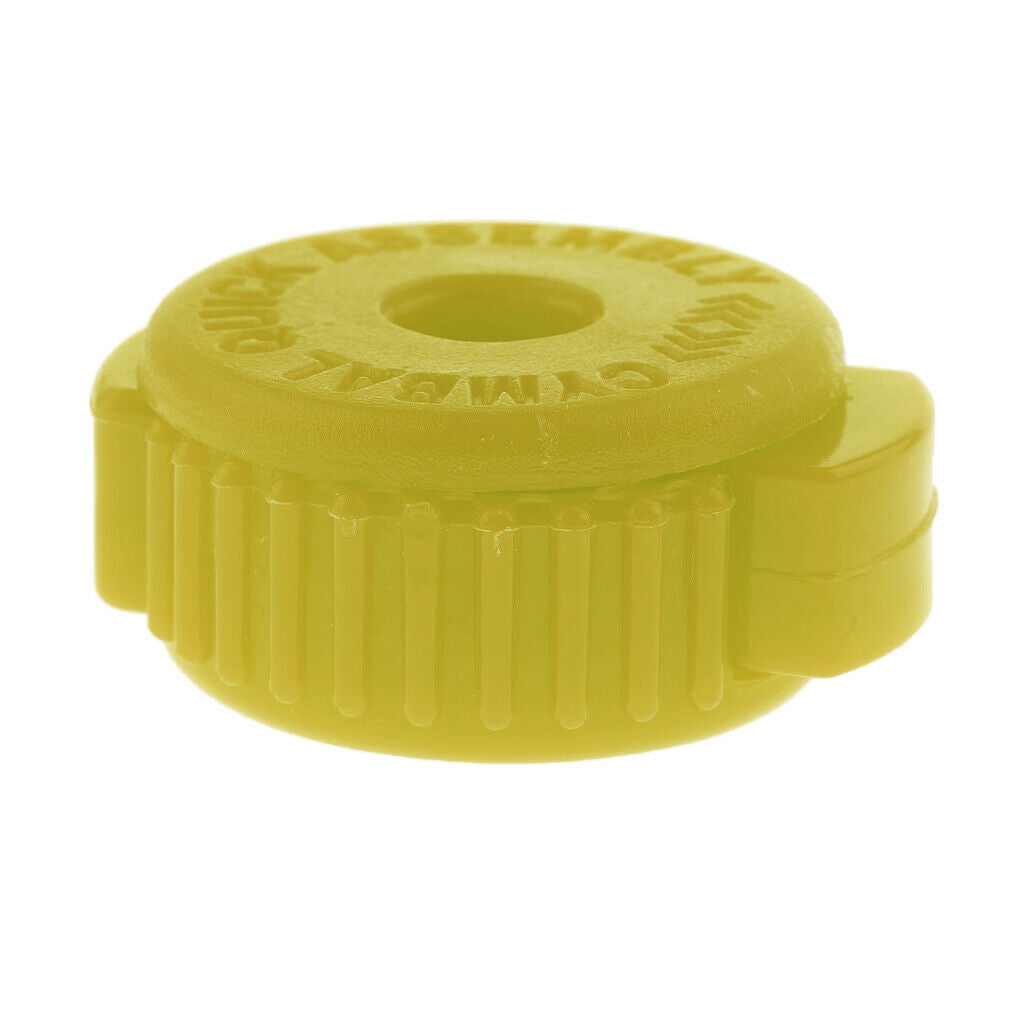 Lots 3 Quick Set Cymbal Plastic Knobs Set Kit Part Instrument Parts Yellow
