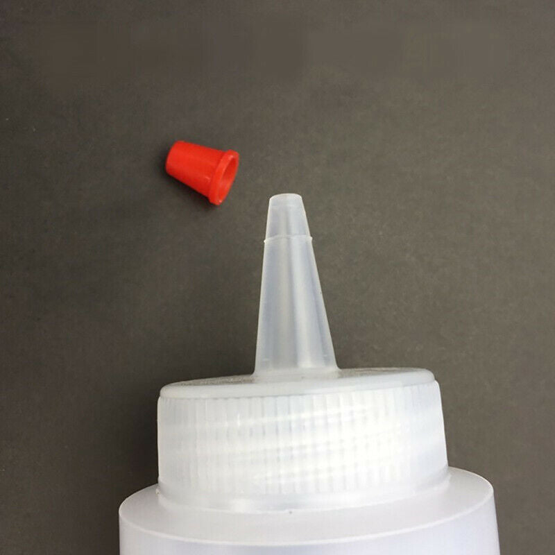 Needle nosed Scale Squeezabl Bottle With Leak-proof Salad Squeeze Bottle Kitchen