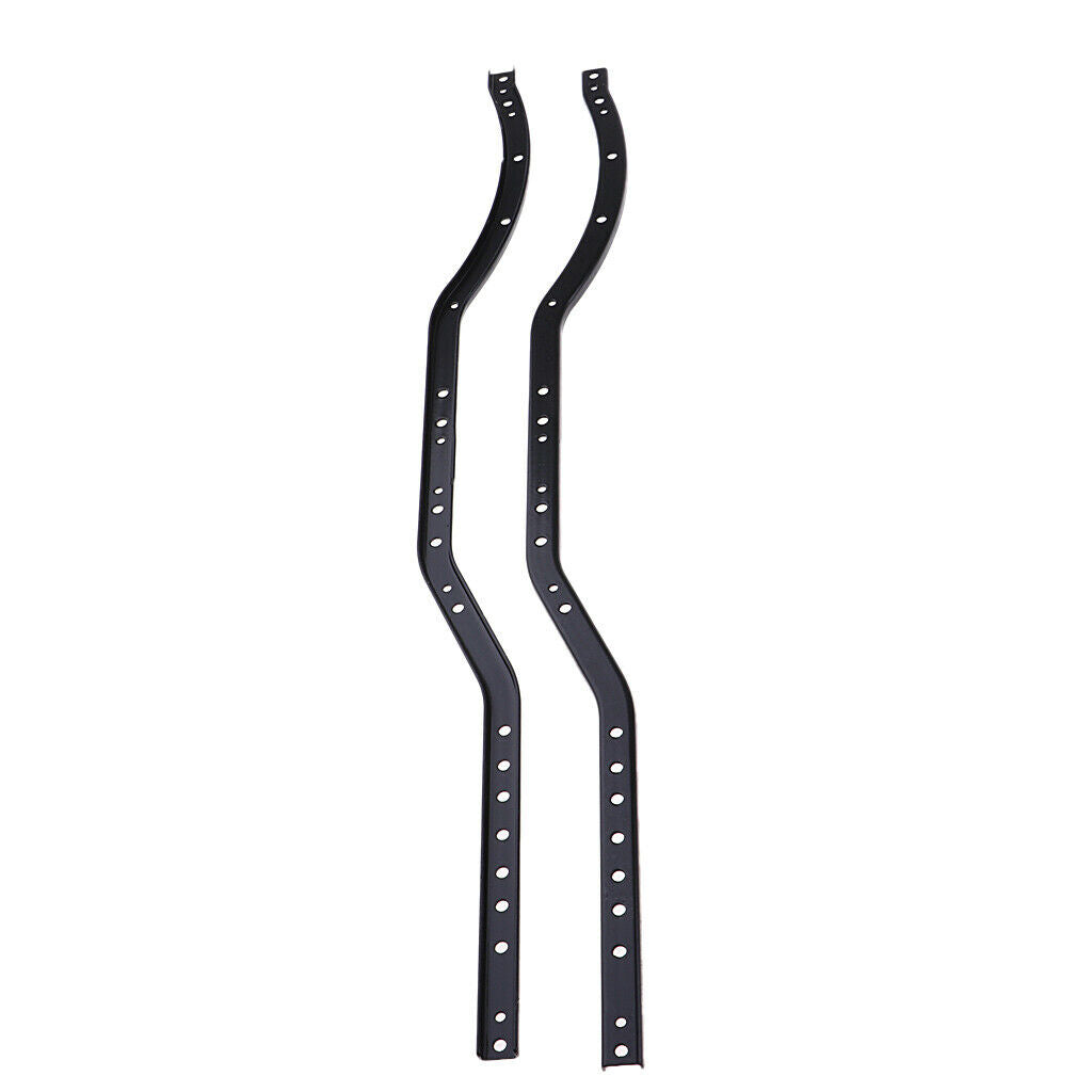 2Pc Frame Beam Chassis Rails Set ,Metal for Axial ,SCX10 II ,AX31418 ,AX 90046,