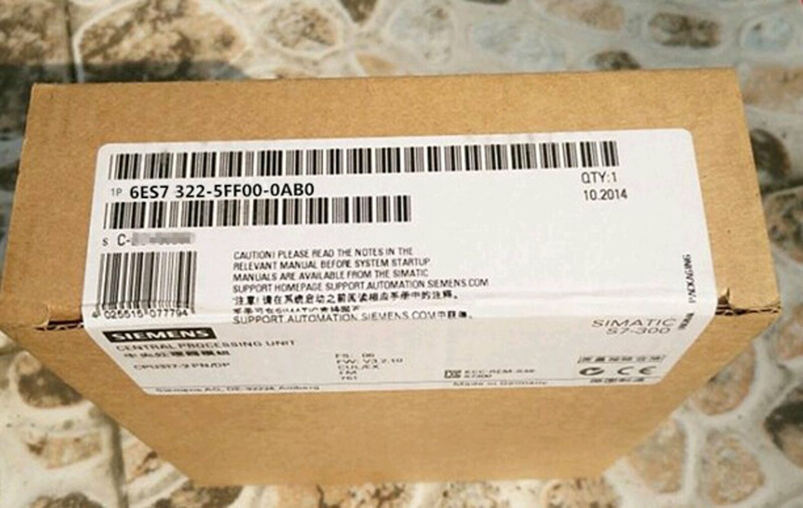 1PCS New Siemens 6ES7 322-5FF00-0AB0 6ES7322-5FF00-0AB0 Digital Module In Box