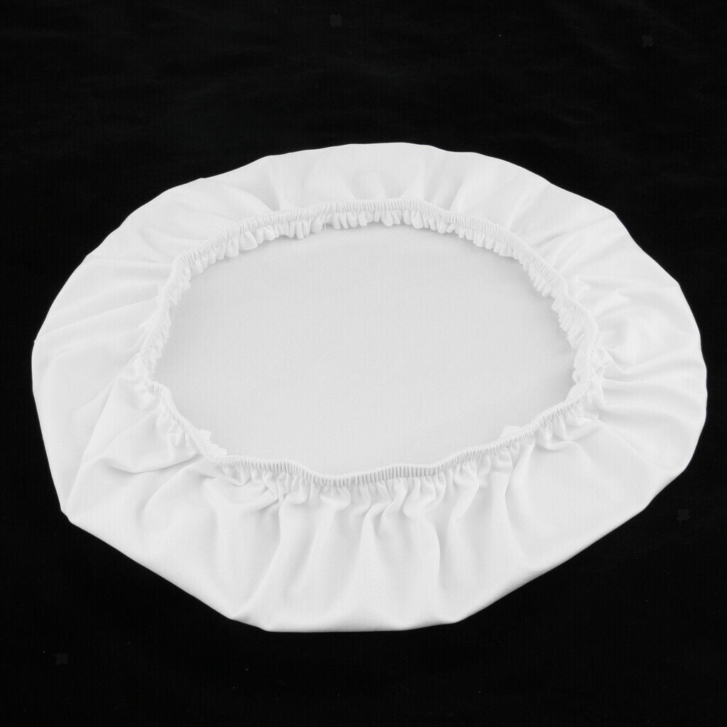 White &Red 2Pcs Anti-Dust Chair Seat Cover Wedding Dining Room Chair Protectors