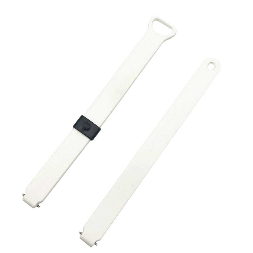 2Pack Replacement Soft TPE Wrist Strap Belt And Metal Buckle For Misfit Ray