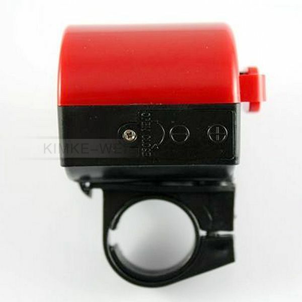 Mini Electronic Bicycle Bike Cycling Loud Horn Red NEW