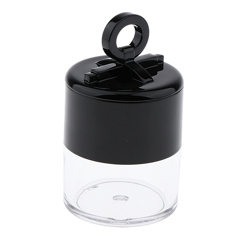 1 Piece 10g Plastic Empty Powder Case, Loose Powder Makeup Container, Clear