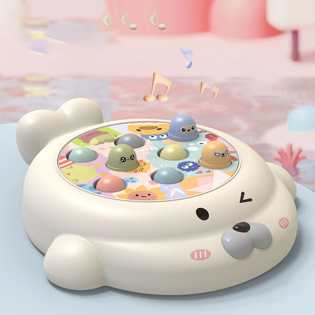 Whack a Hamster Hammering Game with Sound Pounding Fun Toys for Toddler