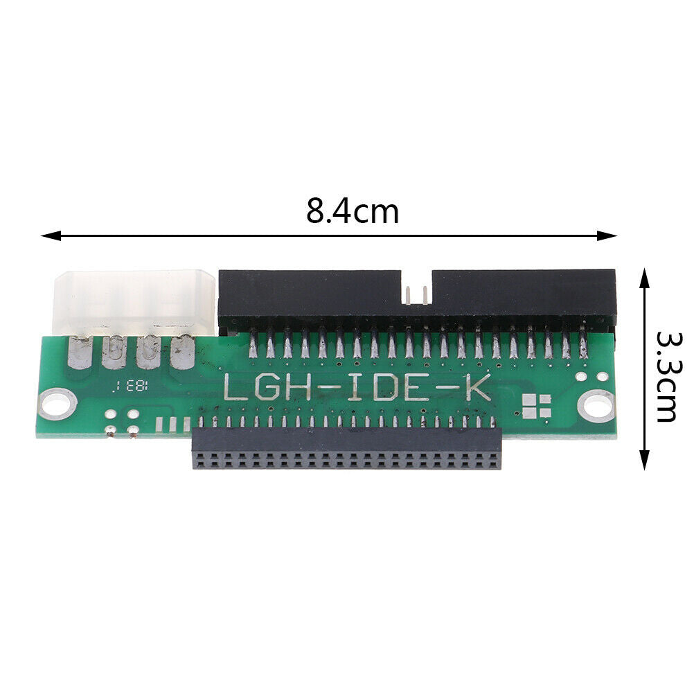 3.5 IDE Male to 2.5 IDE female 44 pin to 40 pin SATA converter adapter car_VV SJ