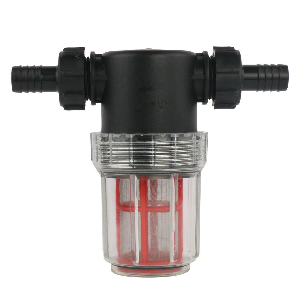 3/4 Inch 20mm Pressure Washer Universal Water Filter InLine Hose Inlet Quick