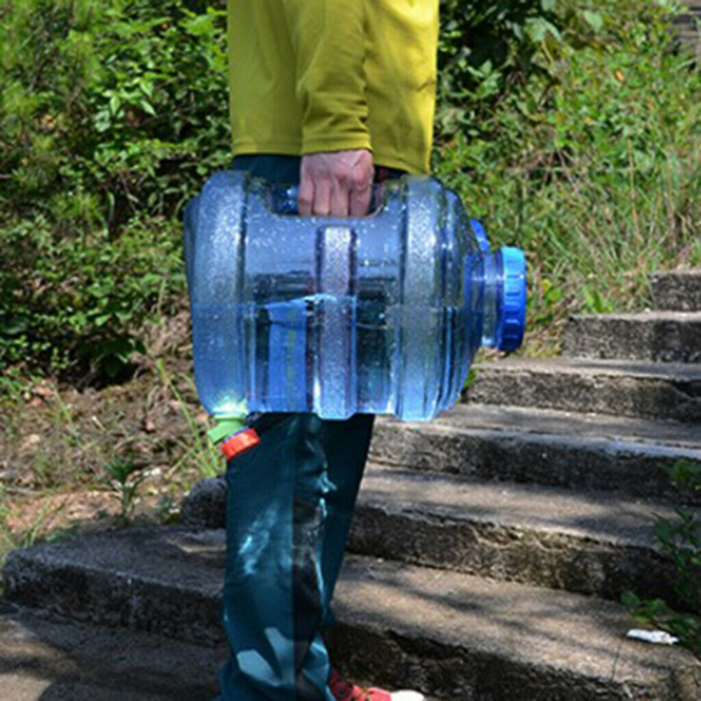11.3 L Outdoor Camping Water Bucket With Tap For Traveling Hiking
