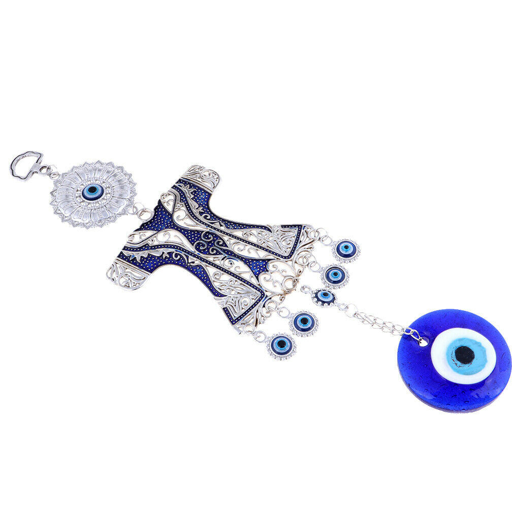 Blue Evil Eye Amulet With Clothing Lucky Home Decoration Hanging Pendants
