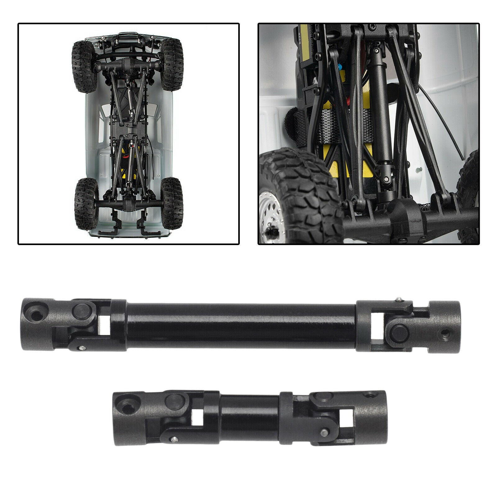 Steel Driveshaft for SCX24 1/24 RC Crawler Buggy Hobby Car Modified Parts