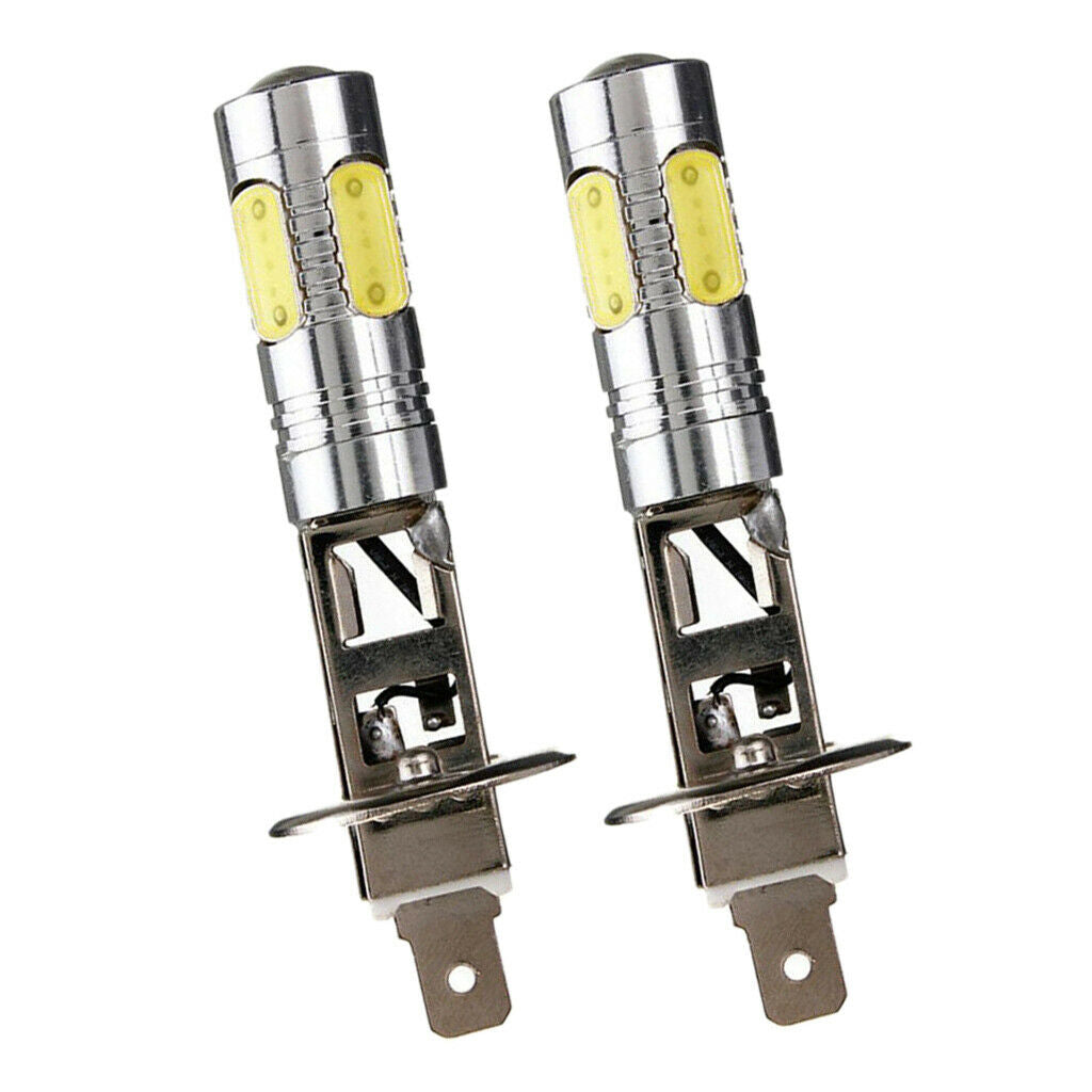Auto Car LED Fog Headlight Bulbs Conversion Kit Hi/Lo Beam Lamps H1